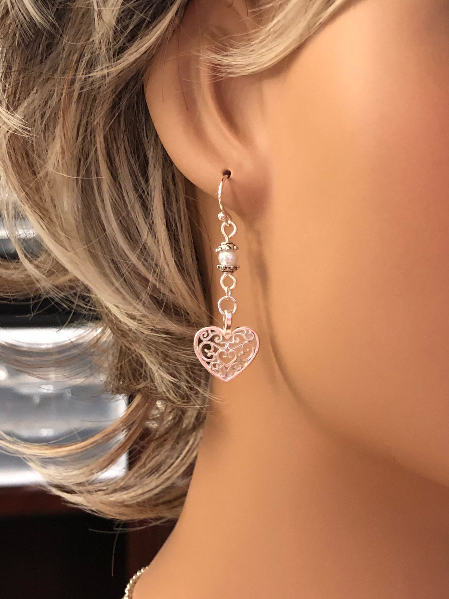 All My Love Earrings. Approx. 1 3/4" In Length