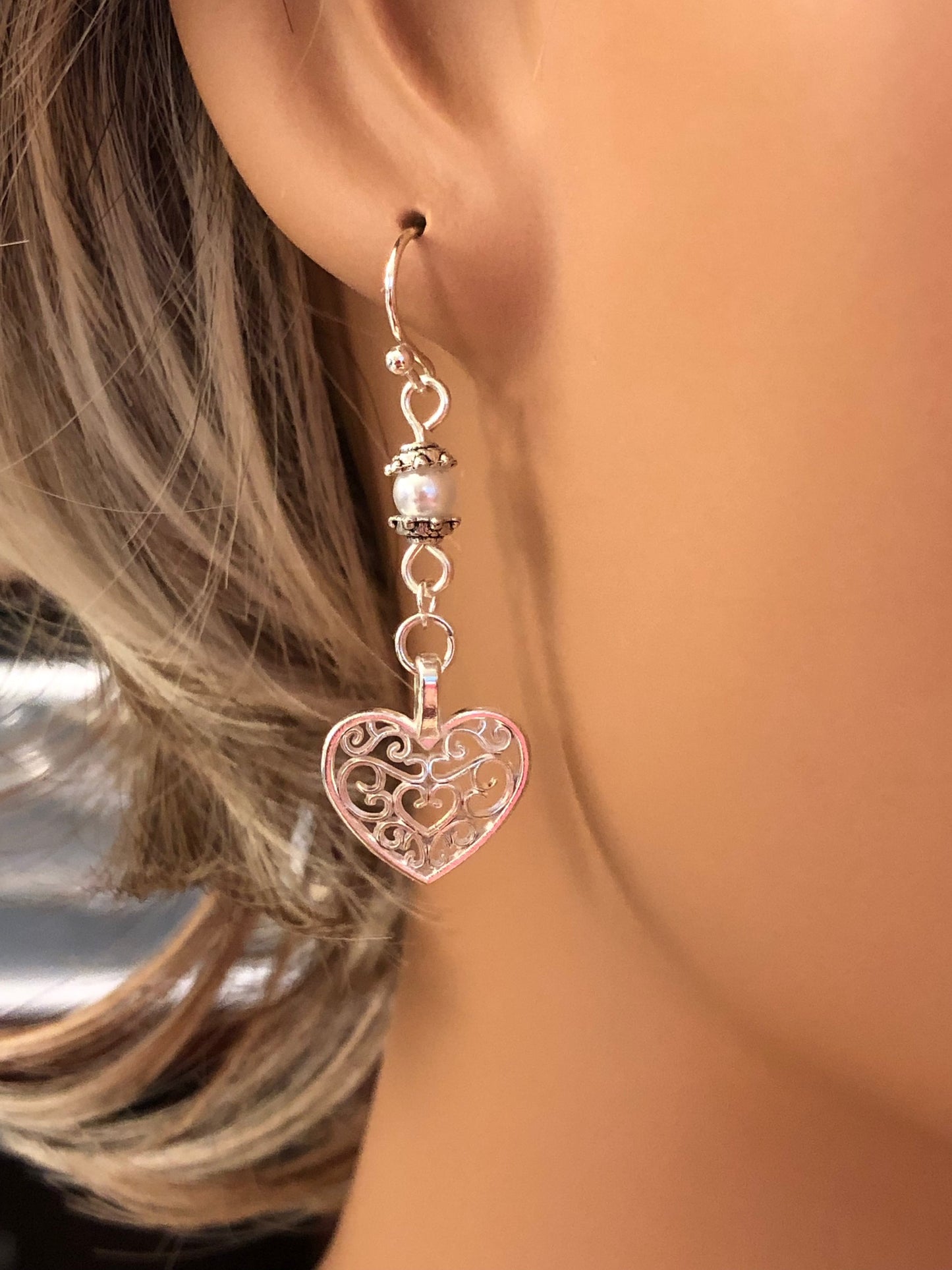 All My Love Earrings. Approx. 1 3/4" In Length