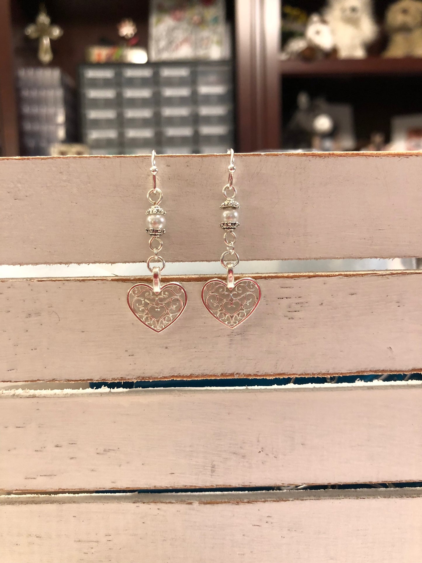 All My Love Earrings. Approx. 1 3/4" In Length