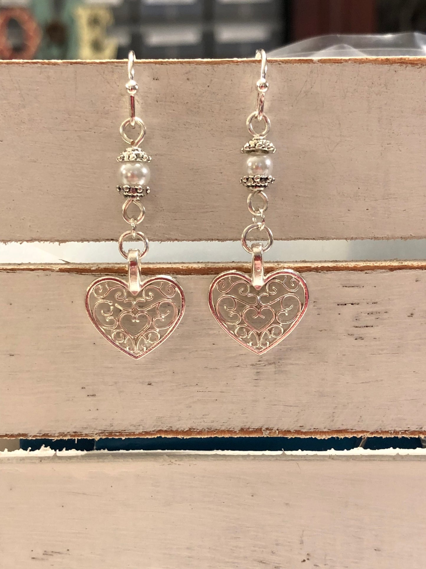 All My Love Earrings. Approx. 1 3/4" In Length