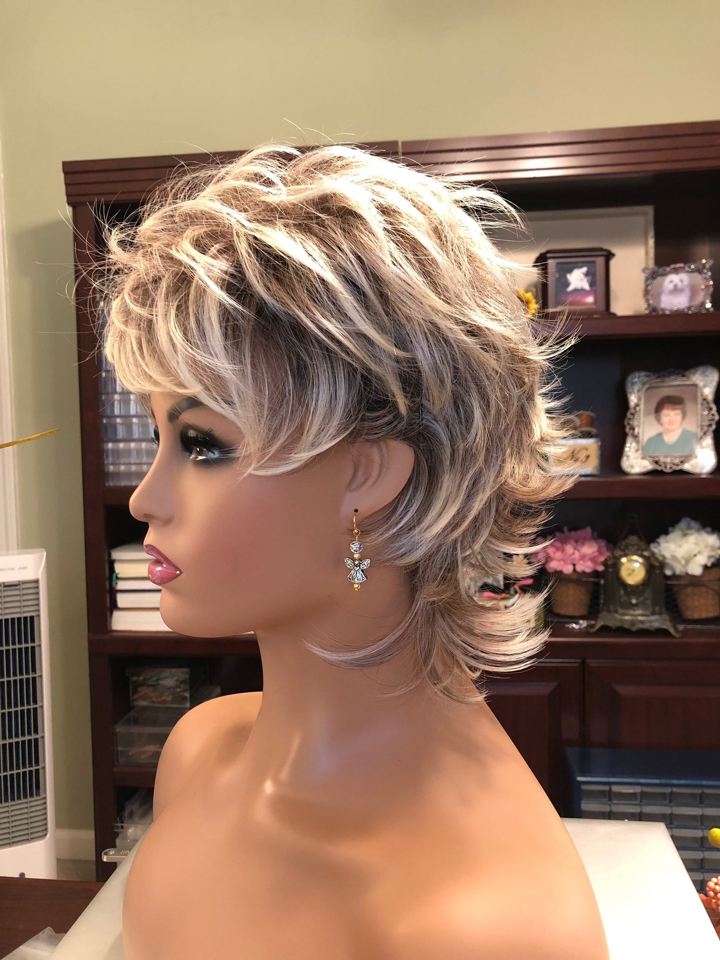 All I Wish For Is “Silver & Gold” Earrings. Approx. 1 5/8" In Length