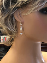 Load image into Gallery viewer, Shoot For The Stars Earrings.  Approx. 1 7/8&quot; In Length.  **See Companion Necklace
