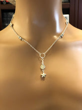 Load image into Gallery viewer, Shoot For The Stars Necklace.  Approx. 19 3/16&quot; In Length But May Be Adjusted Upon Request At Checkout.  **See Companion Earrings
