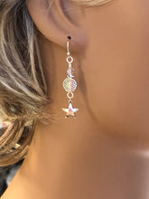 Load image into Gallery viewer, Shoot For The Stars Earrings.  Approx. 1 7/8&quot; In Length.  **See Companion Necklace
