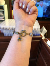 Load image into Gallery viewer, C’est Belle Bracelet.  Approx. 7 5/16&quot; In Length But May Be Adjusted Upon Request At Checkout
