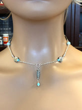 Load image into Gallery viewer, Time To Be Free Necklace.  Approx. 17&quot; In Length But May Be Adjusted Upon Request At Checkout.  **See Companion Earrings
