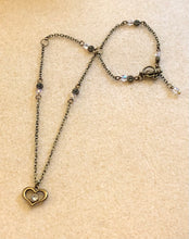 Load image into Gallery viewer, All You Need Is Love Necklace.  Approx. 16 3/8&quot; In Length But May Be Adjusted Upon Request At Checkout  **See Companion Earrings
