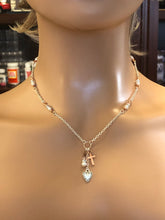 Load image into Gallery viewer, Faith, Hope, &amp; Love Necklace Option #3 In Rose Gold.  Approx. 18 1/4&quot; In Length But May Be Adjusted Upon Request At Checkout.  **See Companion Earrings
