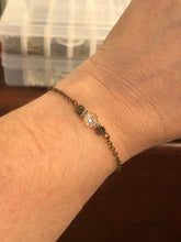 Load image into Gallery viewer, Crystal Blooms Bracelet.  Aprox. 7&quot; In Length But May Be Adjusted Upon Request At Checkout **See Companinon Earrings
