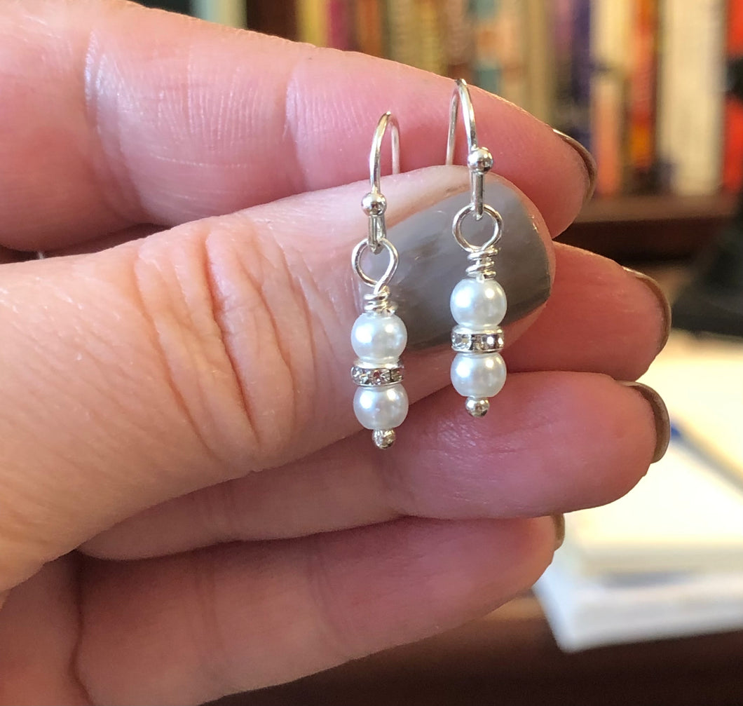 Don’t Sweat The Small Stuff Earrings.  Approx. 