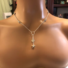 Load image into Gallery viewer, Shoot For The Stars Necklace.  Approx. 19 3/16&quot; In Length But May Be Adjusted Upon Request At Checkout.  **See Companion Earrings
