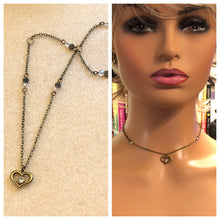 Load image into Gallery viewer, All You Need Is Love Necklace.  Approx. 16 3/8&quot; In Length But May Be Adjusted Upon Request At Checkout  **See Companion Earrings
