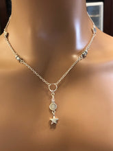 Load image into Gallery viewer, Shoot For The Stars Necklace.  Approx. 19 3/16&quot; In Length But May Be Adjusted Upon Request At Checkout.  **See Companion Earrings
